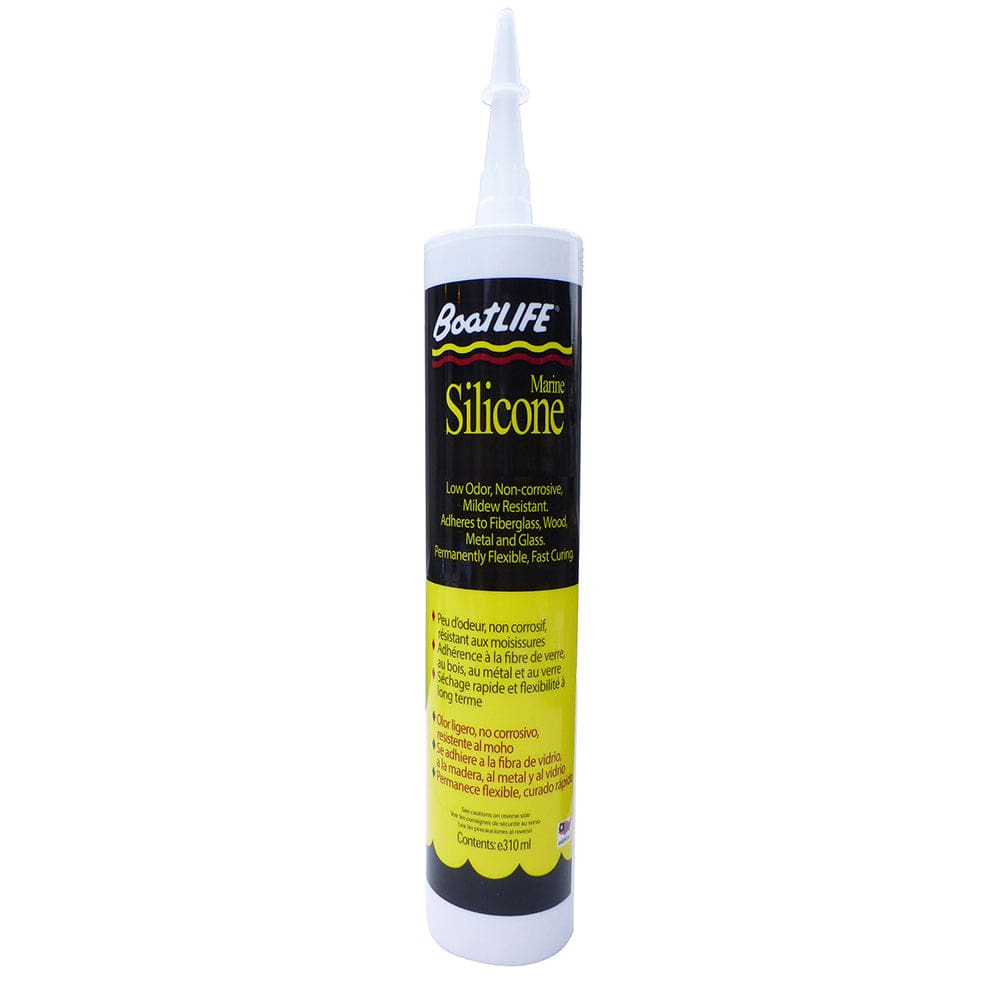 BoatLIFE Silicone Rubber Sealant Cartridge - Clear - Boat Outfitting | Adhesive/Sealants - BoatLIFE