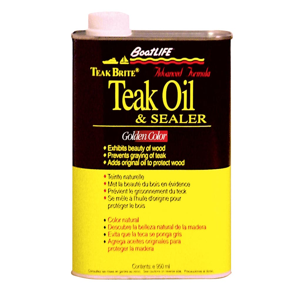 BoatLIFE Teak Brite® Advanced Formula Teak Oil - 32oz - Boat Outfitting | Cleaning - BoatLIFE