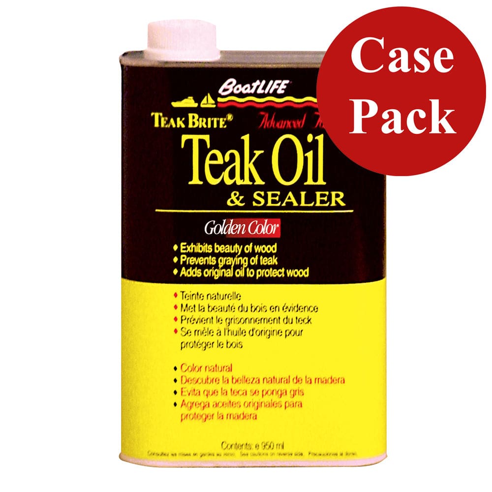 BoatLIFE Teak Brite® Advanced Formula Teak Oil - 32oz *Case of 12* - Boat Outfitting | Cleaning - BoatLIFE