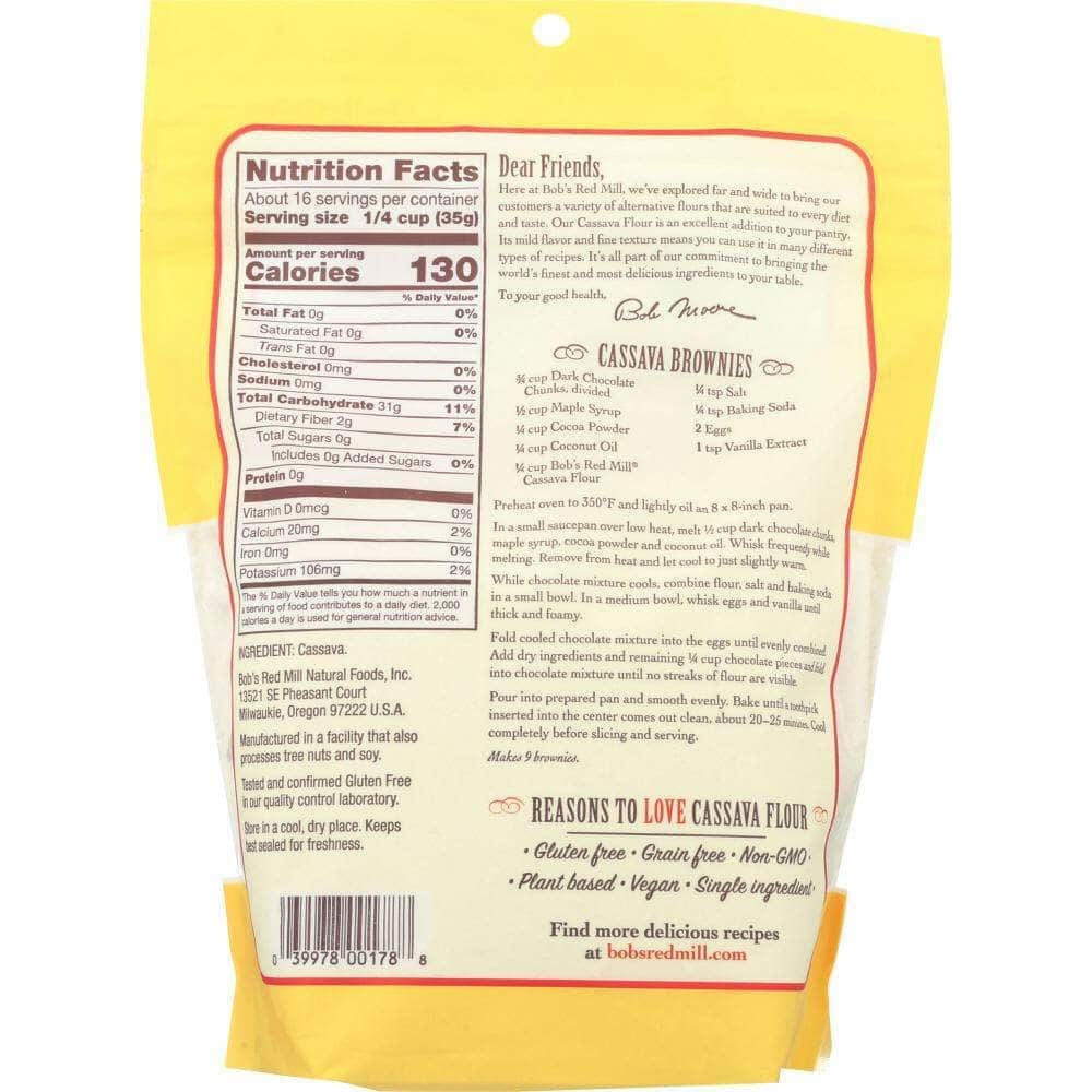 Bobs Red Mill Bobs Red Mill Cassava Flour, 20 oz