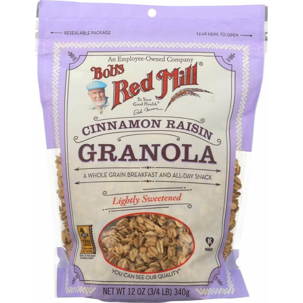 Bobs Red Mill Bobs Red Mill Cinnamon Raisin Granola, 12 oz