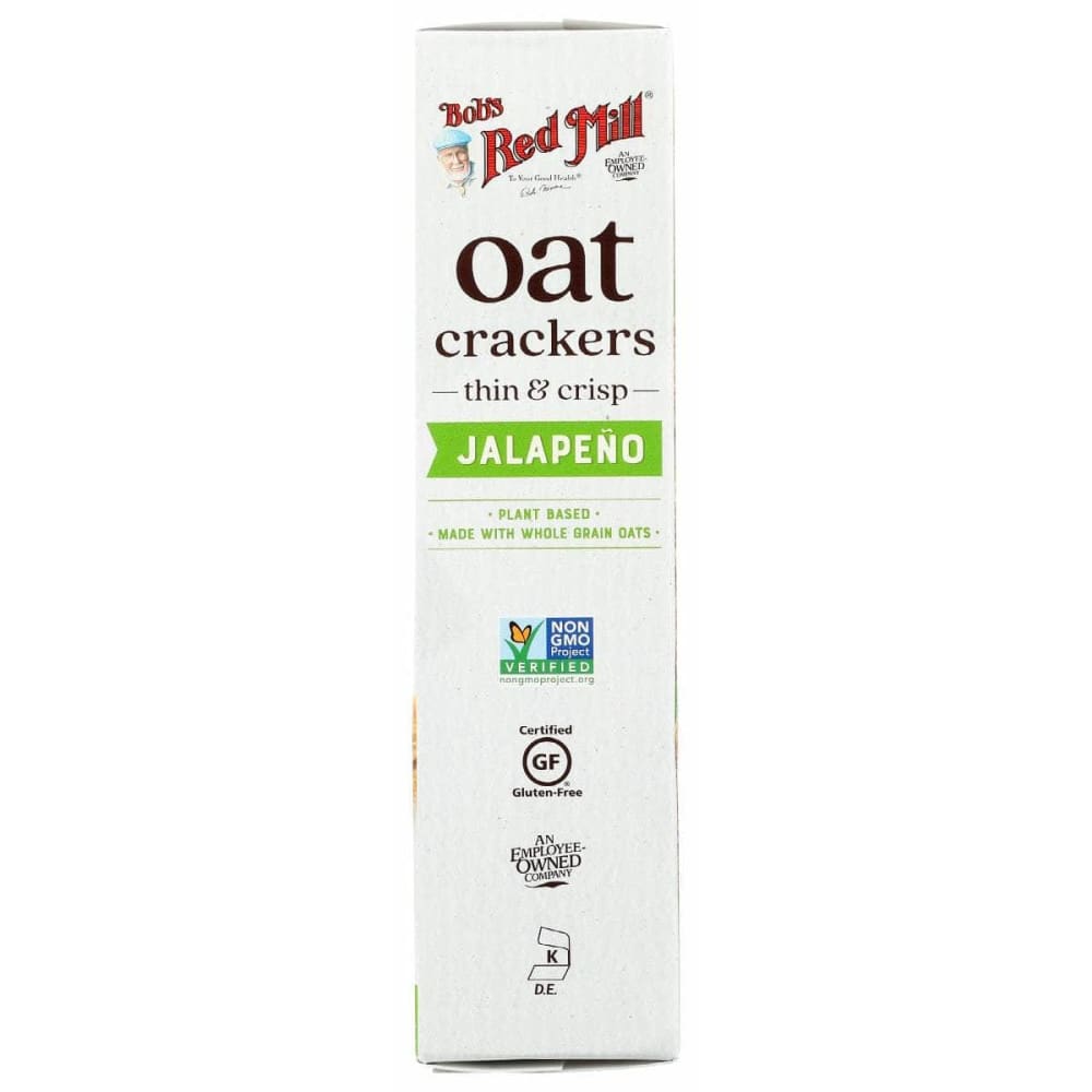 BOBS RED MILL Bobs Red Mill Crackers Oat Jalepeno, 4.25 Oz