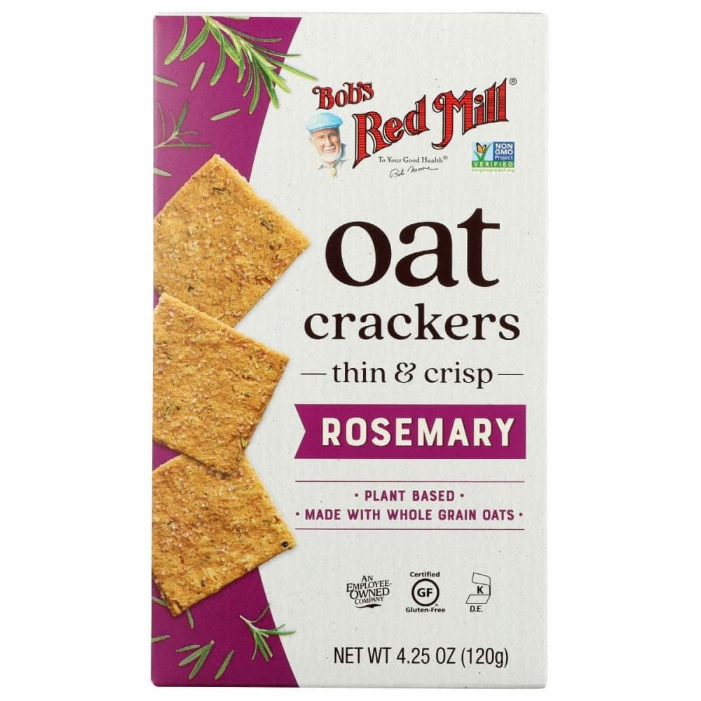 BOBS RED MILL Bobs Red Mill Crackers Oat Rosemary, 4.25 Oz