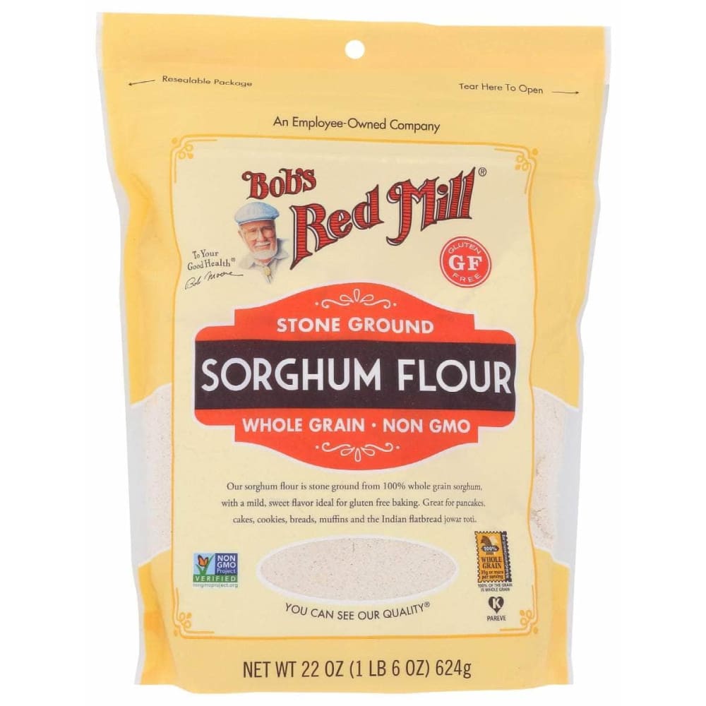 BOBS RED MILL Grocery > Cooking & Baking > Flours BOBS RED MILL: Flour Sorghum, 22 oz