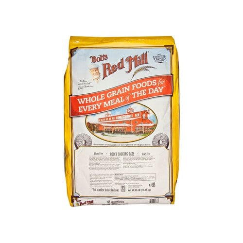 Bob’s Red Mill Gluten Free Quick Cooking Oats 25lb - Baking/Flour & Grains - Bob’s Red Mill