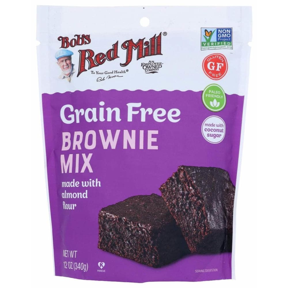 BOBS RED MILL Bobs Red Mill Mix Brownie Grain Free, 12 Oz