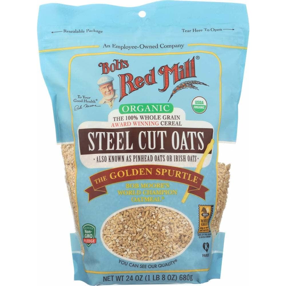 Bobs Red Mill Bobs Red Mill Oats Steel Cut Organic, 24 oz