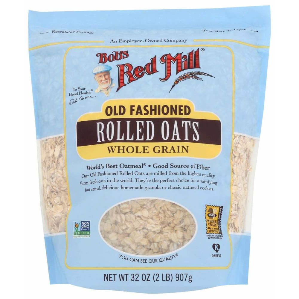 BOBS RED MILL Grocery > Meal Ingredients > Grains BOBS RED MILL: Old Fashioned Rolled Oats, 32 oz