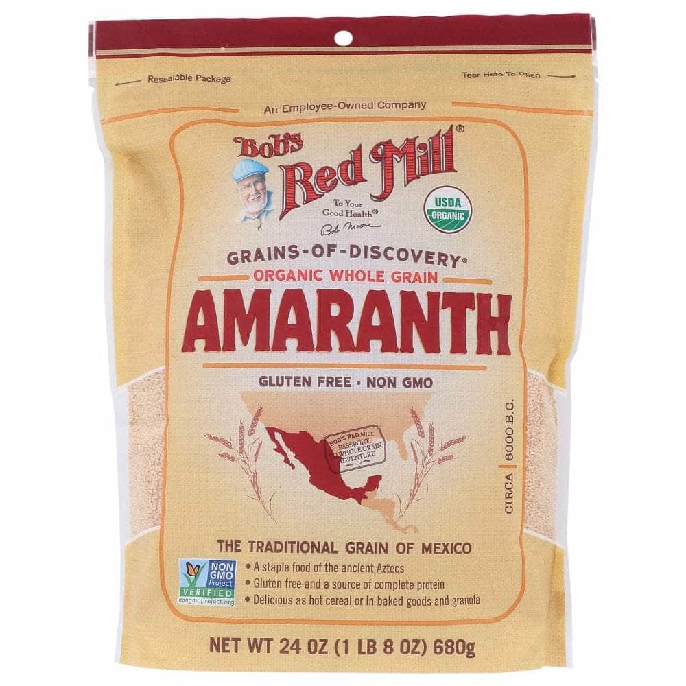 Bobs Red Mill Bob's Red Mill Organic Whole Grain Amaranth, 24 oz