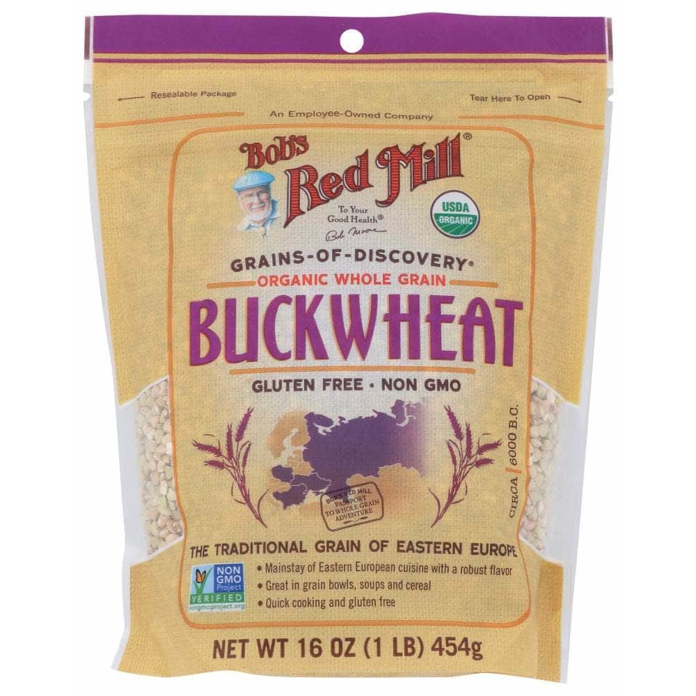 Bobs Red Mill Bob's Red Mill Organic Whole Grain Buckwheat Groats, 16 oz