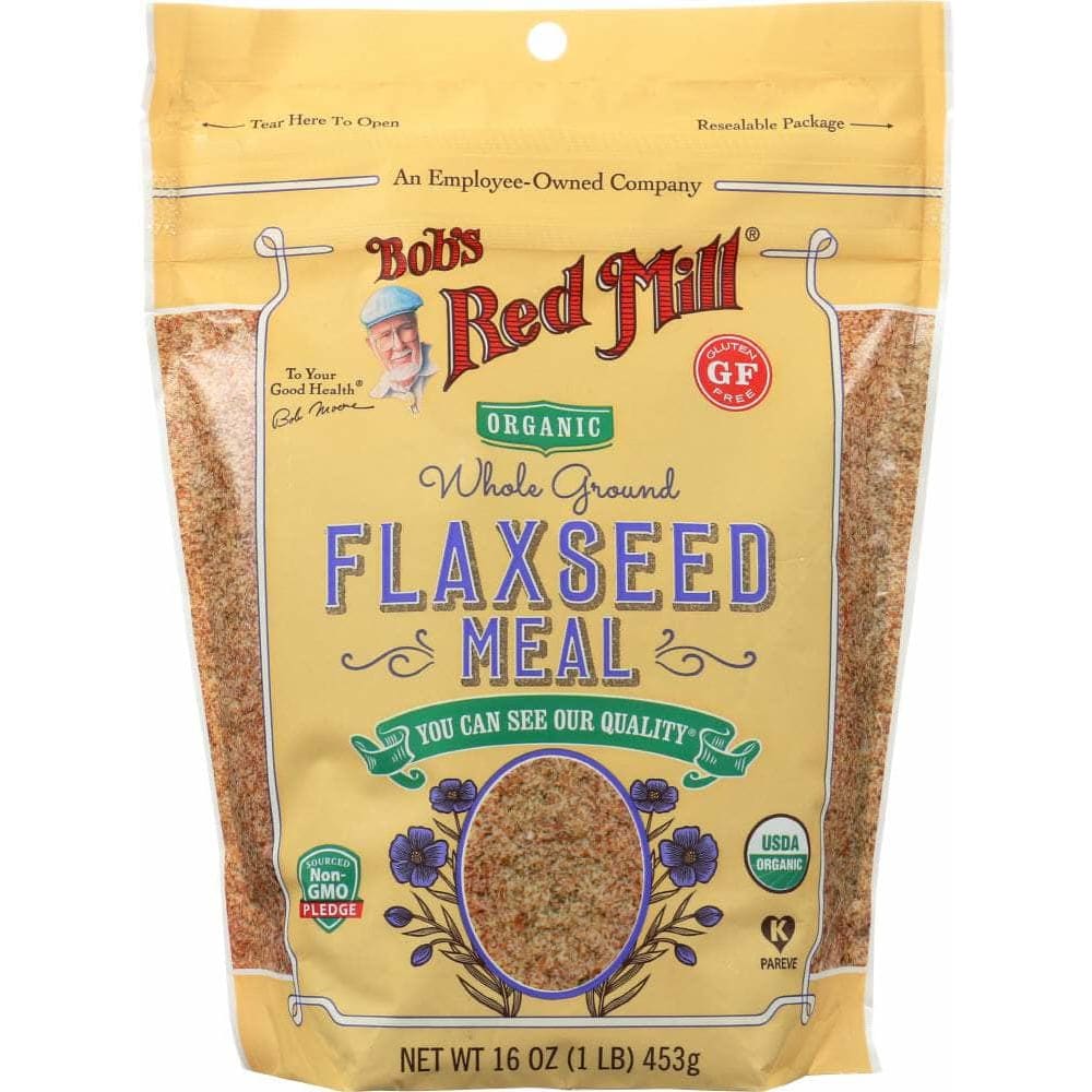 Bobs Red Mill Bobs Red Mill Organic Whole Ground Flaxseed Meal, 16 oz