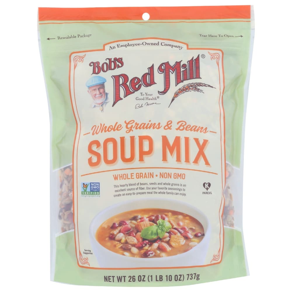 BOBS RED MILL: Soup Mix Whole Grain Bean 26 oz - Grocery > Pantry > Food - BOBS RED MILL