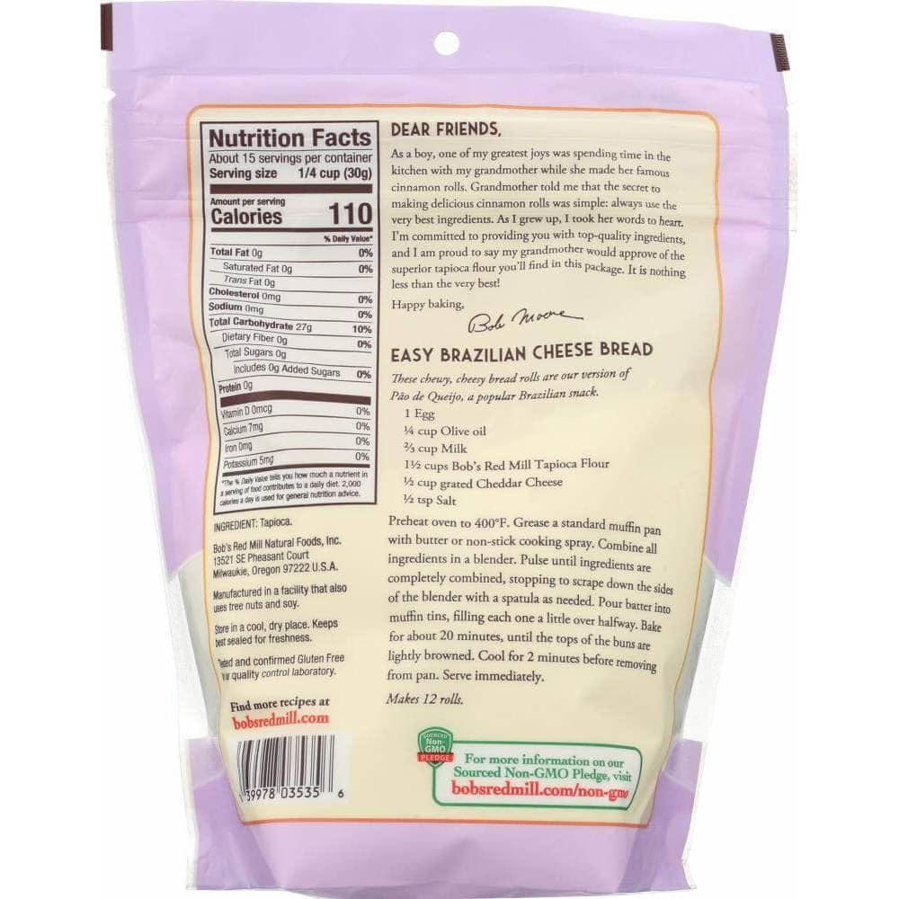 Bobs Red Mill Bobs Red Mill Tapioca Flour (Tapioca Starch), 16 oz