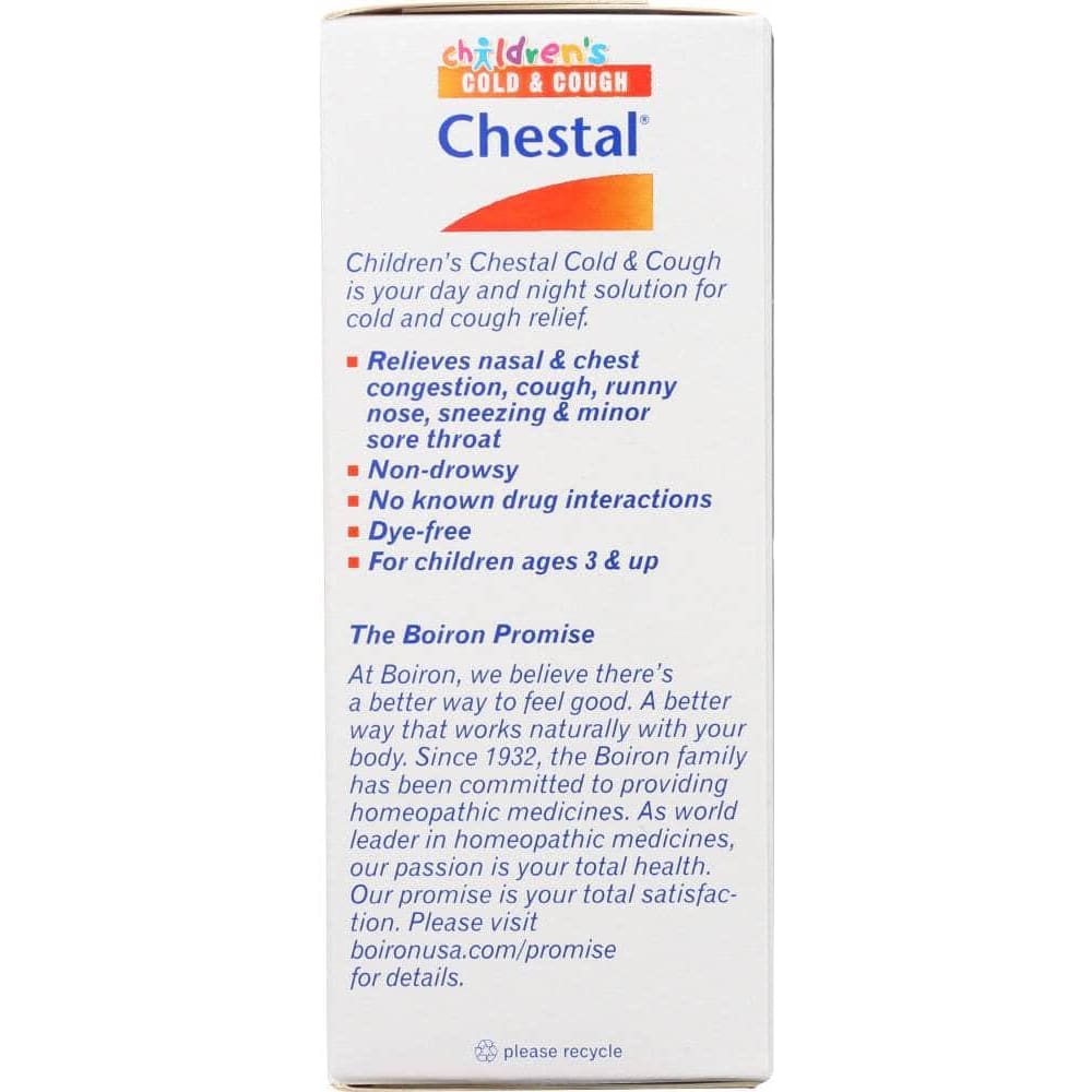 BOIRON Boiron Childrens Chestal Cold & Cough, 6.7 Fo