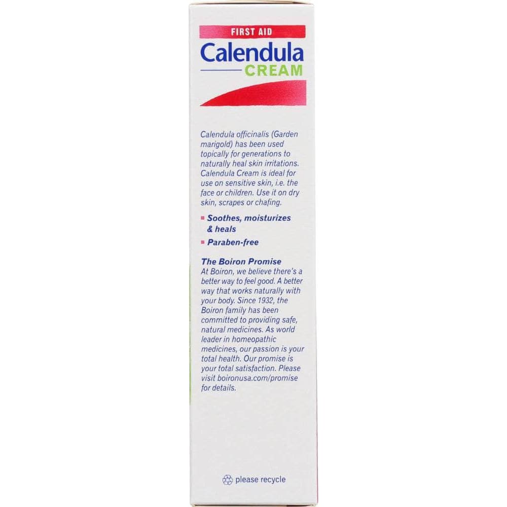 BOIRON Boiron First Aid Calendula Cream Homeophatic Medicine, 2.5 Oz