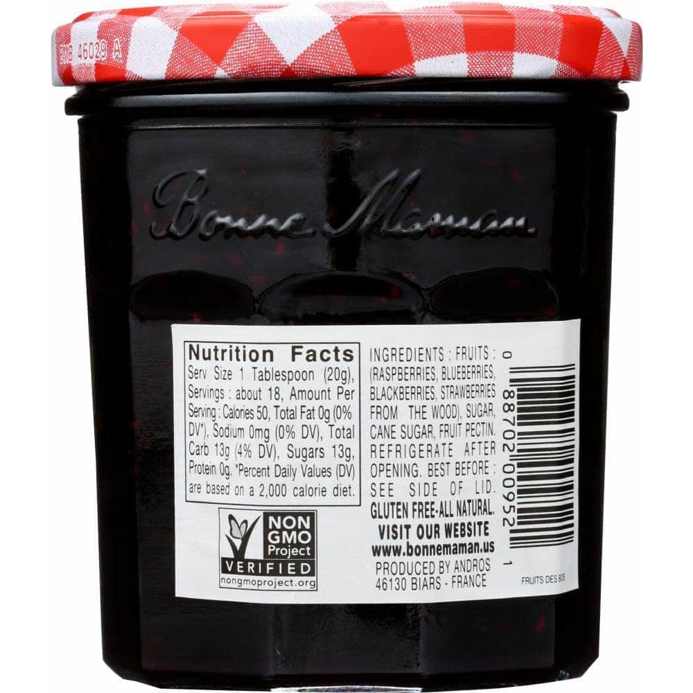 Bonne Maman Bonne Maman Mixed Berries Preserves, 13 oz