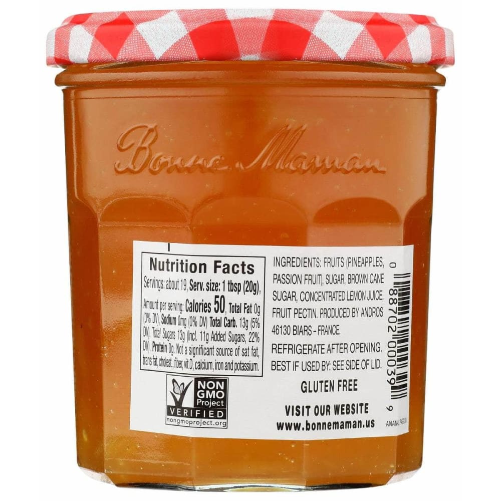 BONNE MAMAN Bonne Maman Preserve Pineapple Pssion, 13 Oz