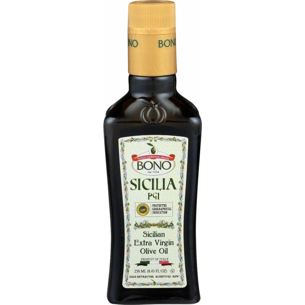 BONO BONO Sicilia PGI Sicilian Extra Virgin Olive Oil, 8.45 fo