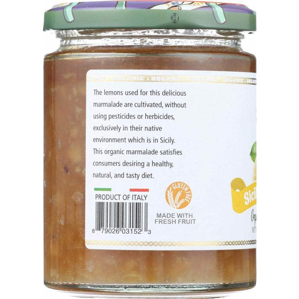 Bono Bono Sicilian Lemon Marmalade, 12.4 oz