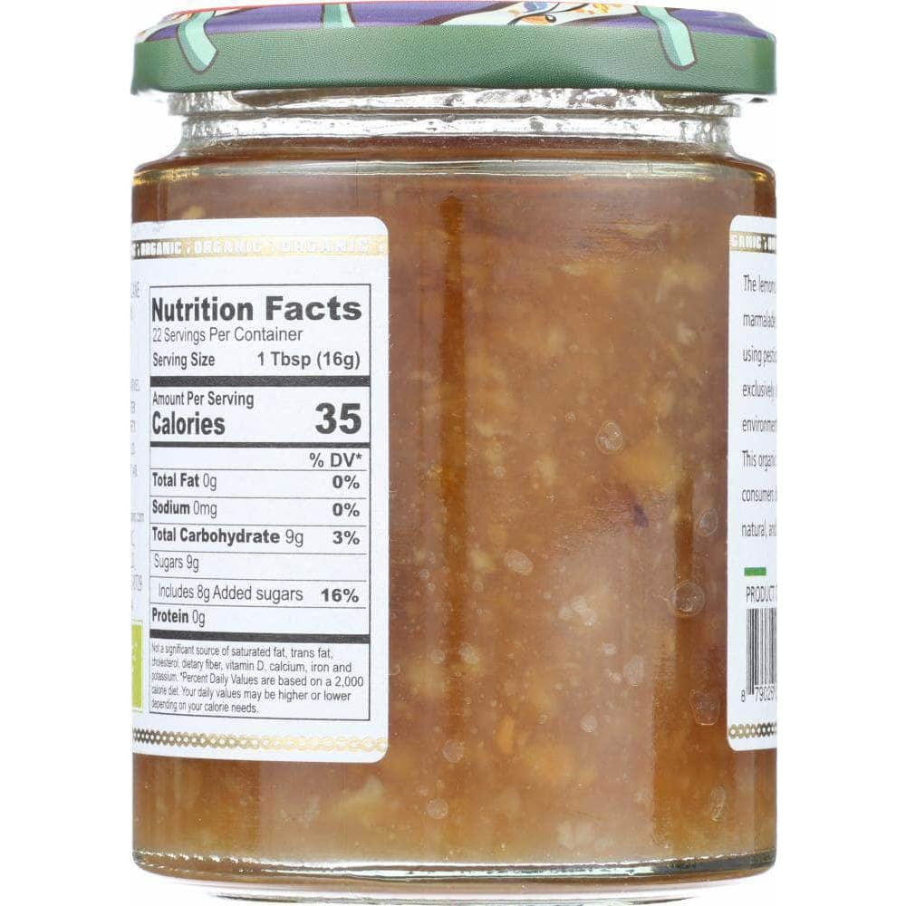 Bono Bono Sicilian Lemon Marmalade, 12.4 oz