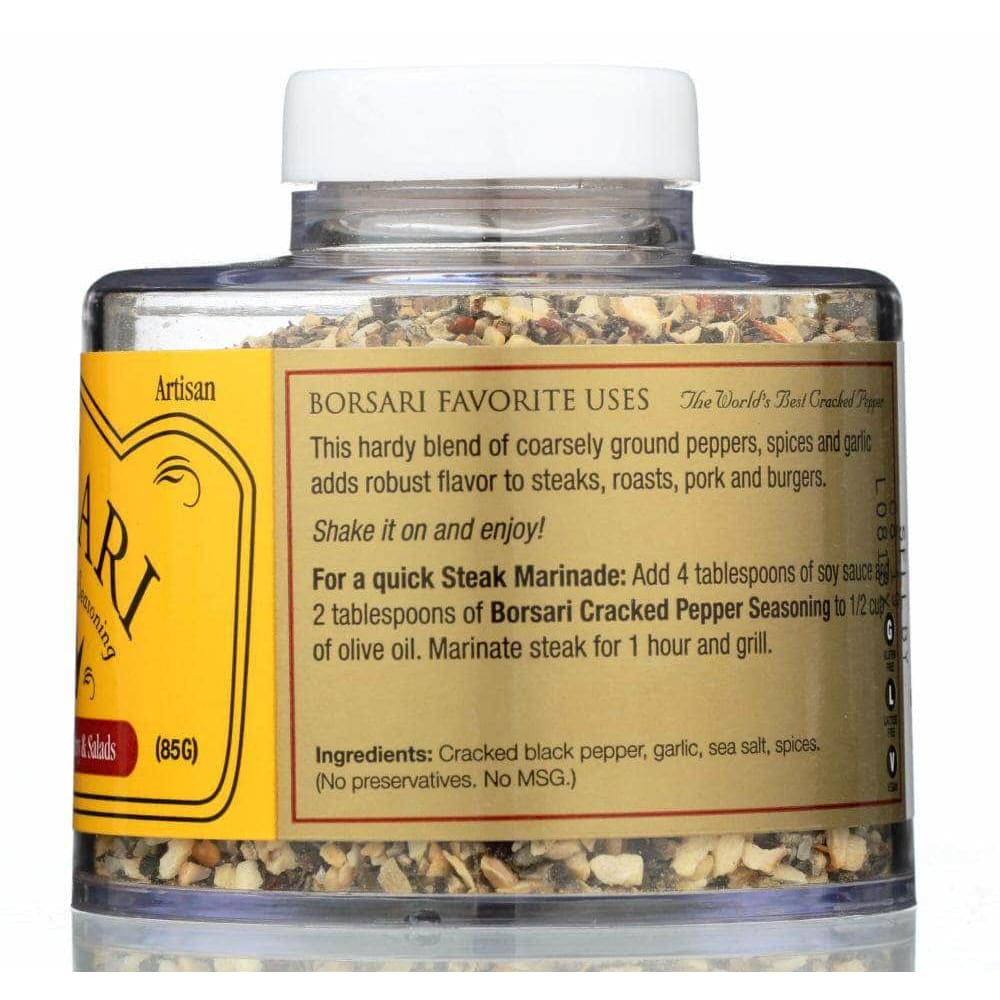 Borsari Borsari Seasoning Cracked Pepper, 3 oz