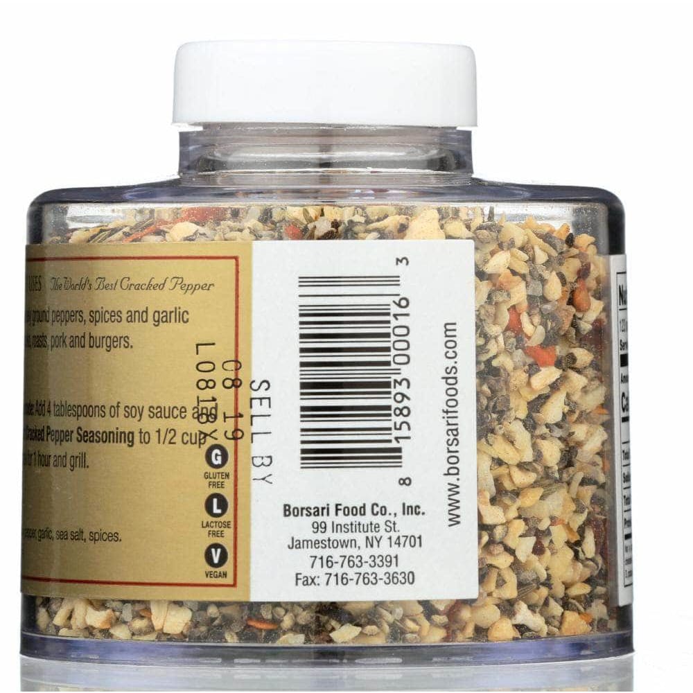 Borsari Borsari Seasoning Cracked Pepper, 3 oz