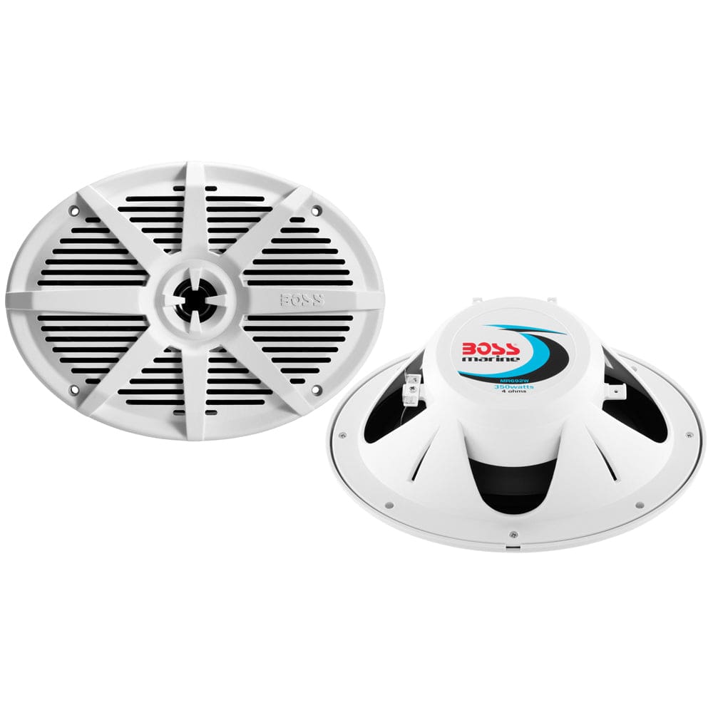 Boss Audio 6 x 9 MR692W Speaker - White - 350W - Entertainment | Speakers - Boss Audio