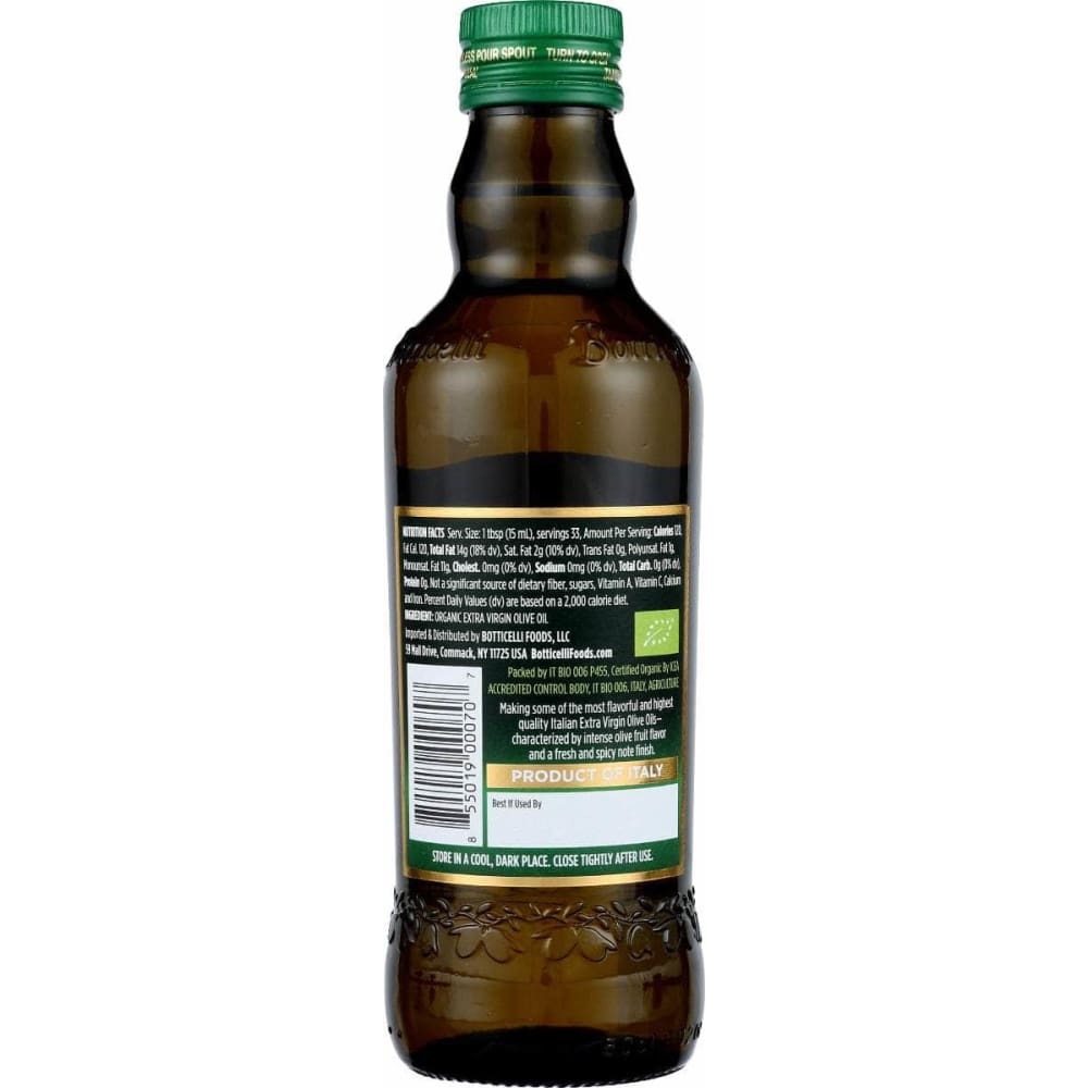 BOTTICELLI FOODS LLC Grocery > Cooking & Baking > Cooking Oils & Sprays BOTTICELLI FOODS LLC Oil Olive Xvrgn, 16.9 oz