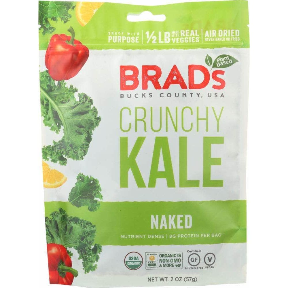 Brads Plant Based Brads Plant Based Crunchy Kale Naked, 2 oz