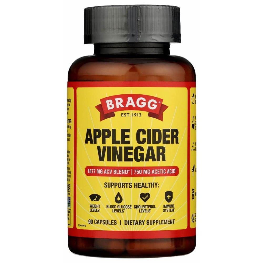 BRAGG Health > Vitamins & Supplements BRAGG: Apple Cider Vinegar Capsules, 90 cp