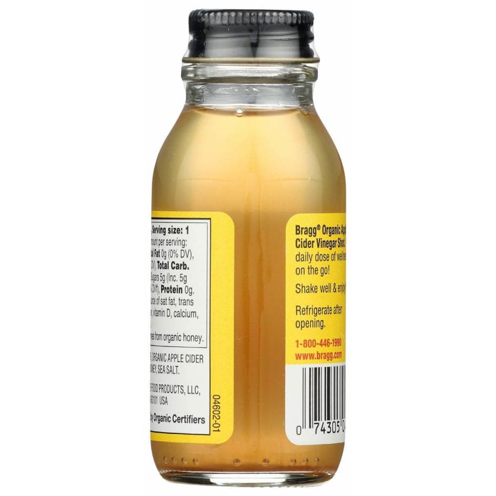 BRAGG Grocery > Cooking & Baking > Vinegars BRAGG: Appl Cidr Vin Honey, 2 oz