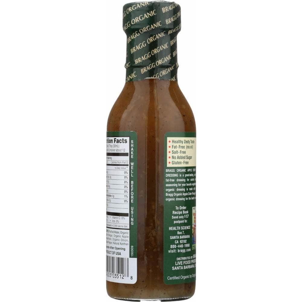 BRAGG Grocery > Salad Dressings BRAGG: Organic Apple Cider Vinaigrette, 12 oz