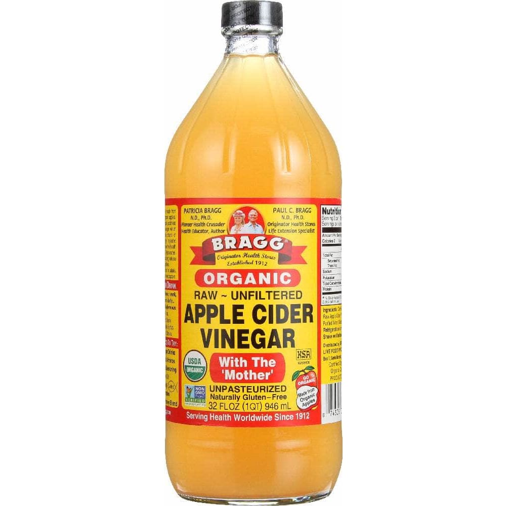 Bragg Bragg Organic Raw & Unfiltered Apple Cider Vinegar, 32 oz