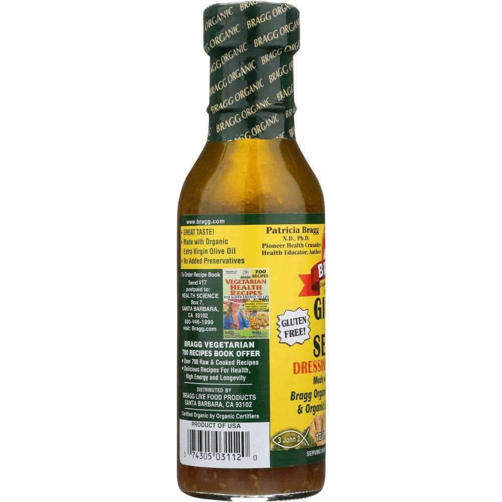 Bragg Bragg Salad Dressing Ginger and Sesame, 12 oz