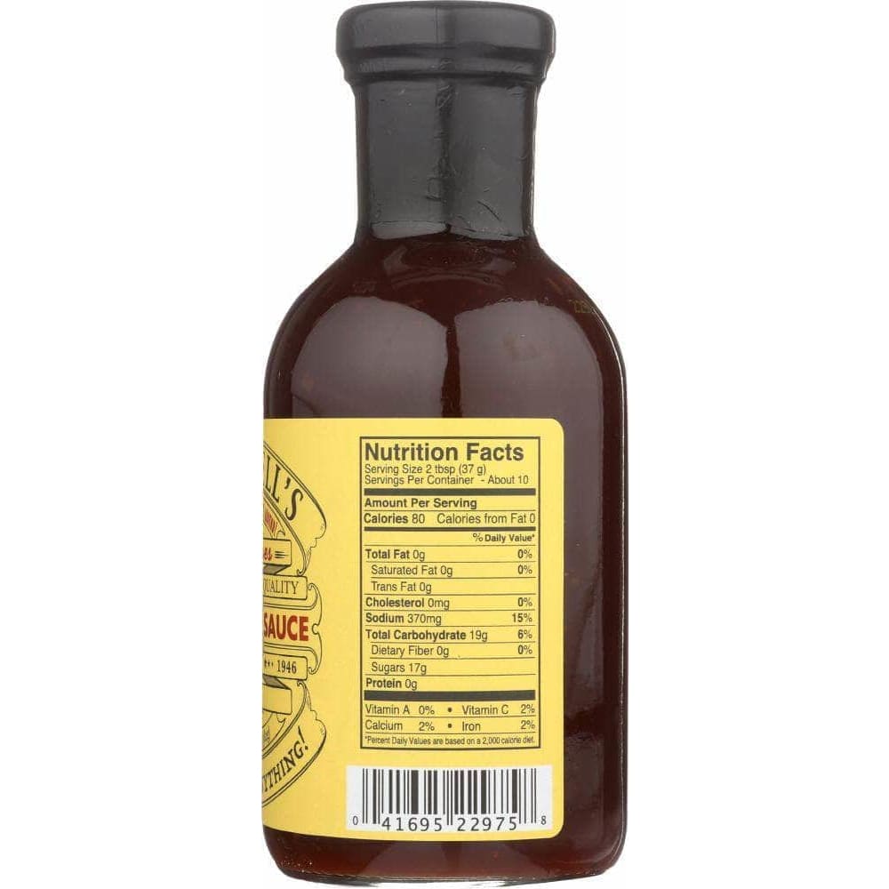 Braswells Braswell Sauce BBQ Sweet Molasses, 13.5 oz