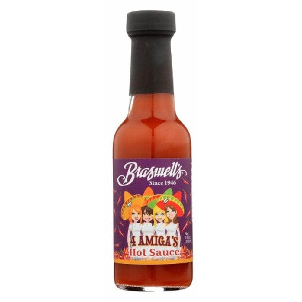 Braswell Braswell's 4 Amiga's Hot Sauce, 5 oz