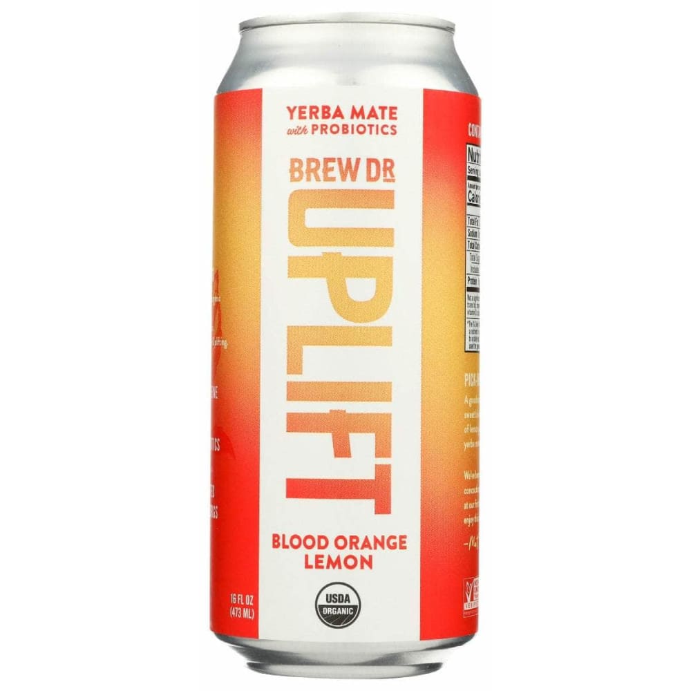 BREW DR KOMBUCHA Grocery > Beverages > Energy Drinks BREW DR KOMBUCHA: Enrgy Drnk Bld Orange Lmn, 16 fo