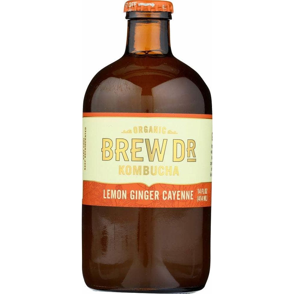 Brew Dr Kombucha Brew Dr Kombucha Kombucha Lemon Ginger Cayenne, 14 fl oz