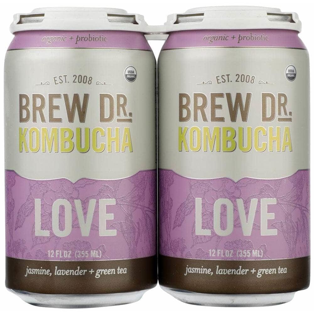 Brew Dr Kombucha Brew Dr Kombucha Love Kombucha 4 Pack, 48 oz