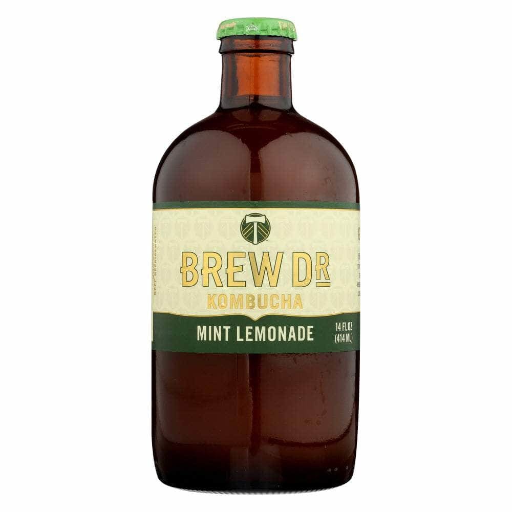 Brew Dr Kombucha Brew Dr Kombucha Mint Lemonade Kombucha, 14 oz