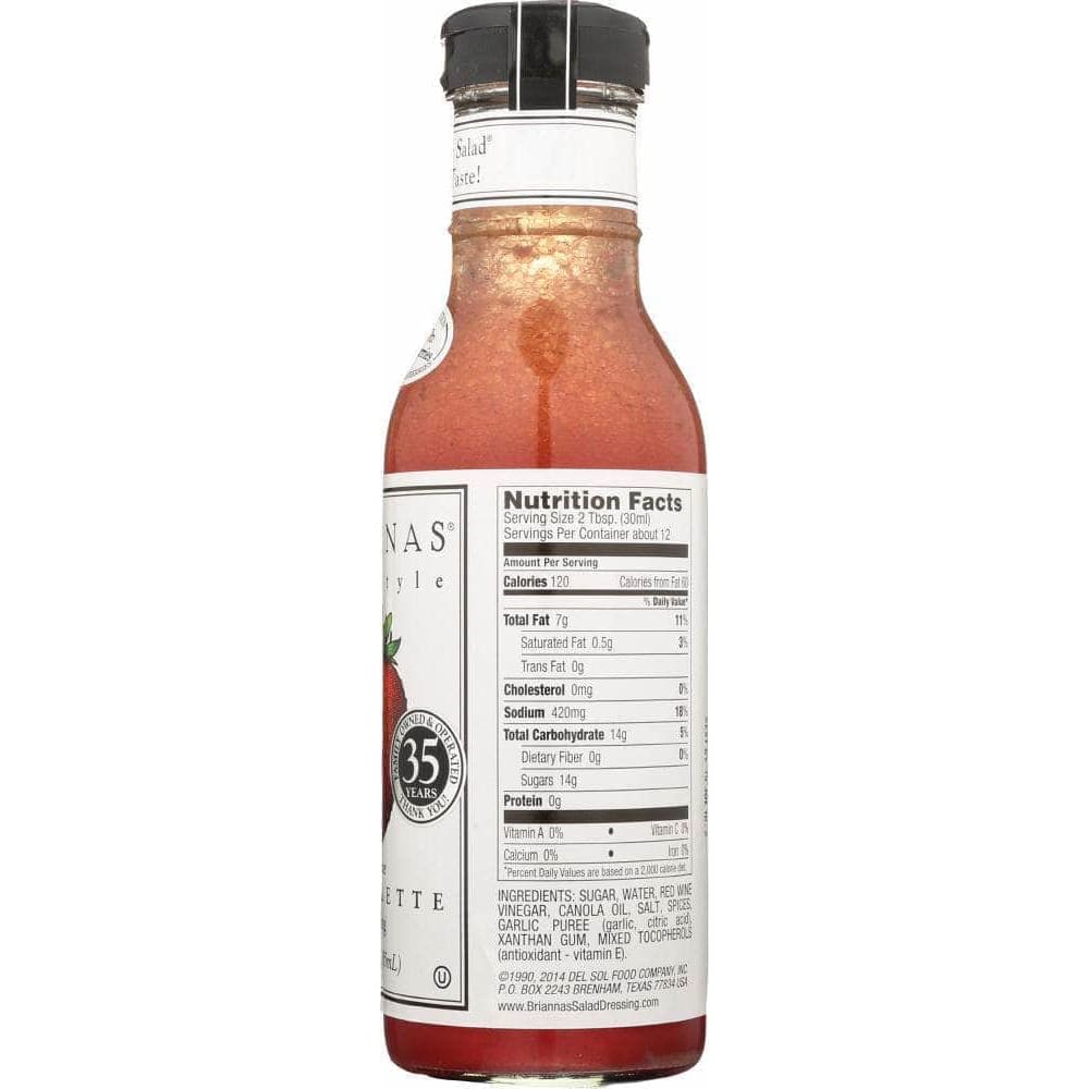 Briannas Briannas Home Style Dressing Blush Wine Vinaigrette, 12 oz