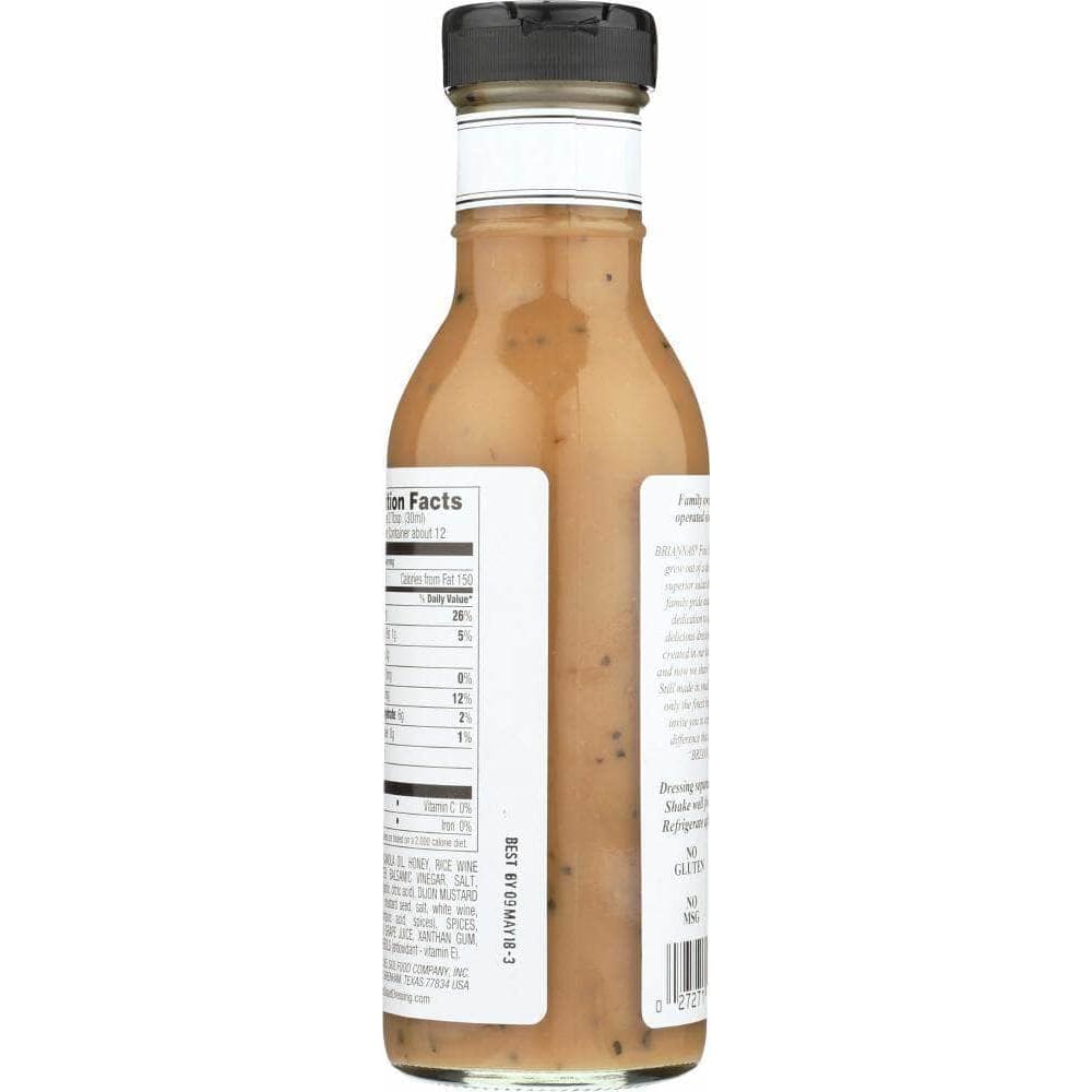 Briannas Briannas New American Creamy Balsamic Vinaigrette Dressing, 12 oz