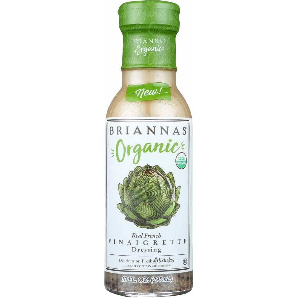 Briannas Briannas Organic Real French Vinaigrette Dressing, 10 oz