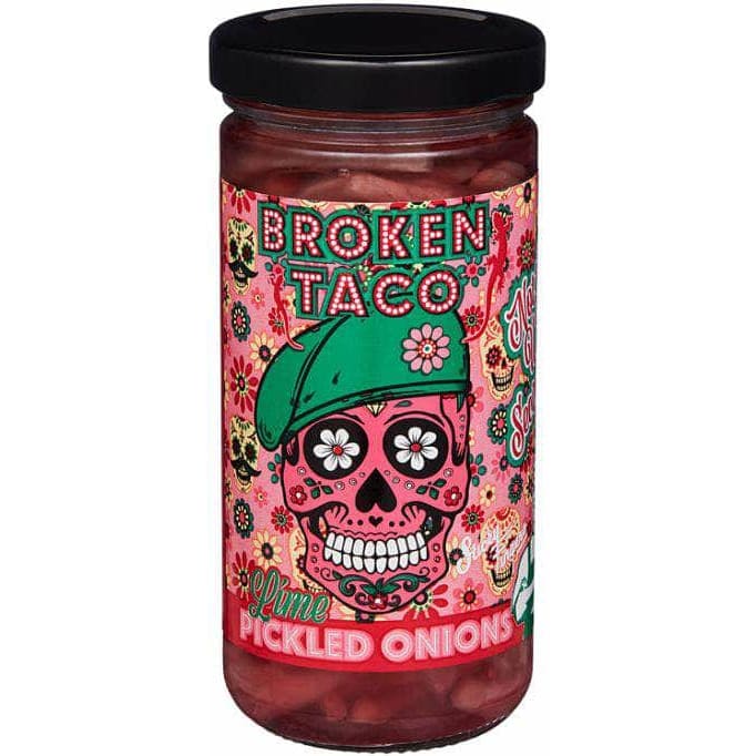 BROKEN TACO Grocery > Pantry > Food BROKEN TACO: Lime Pickled Onions, 8 oz