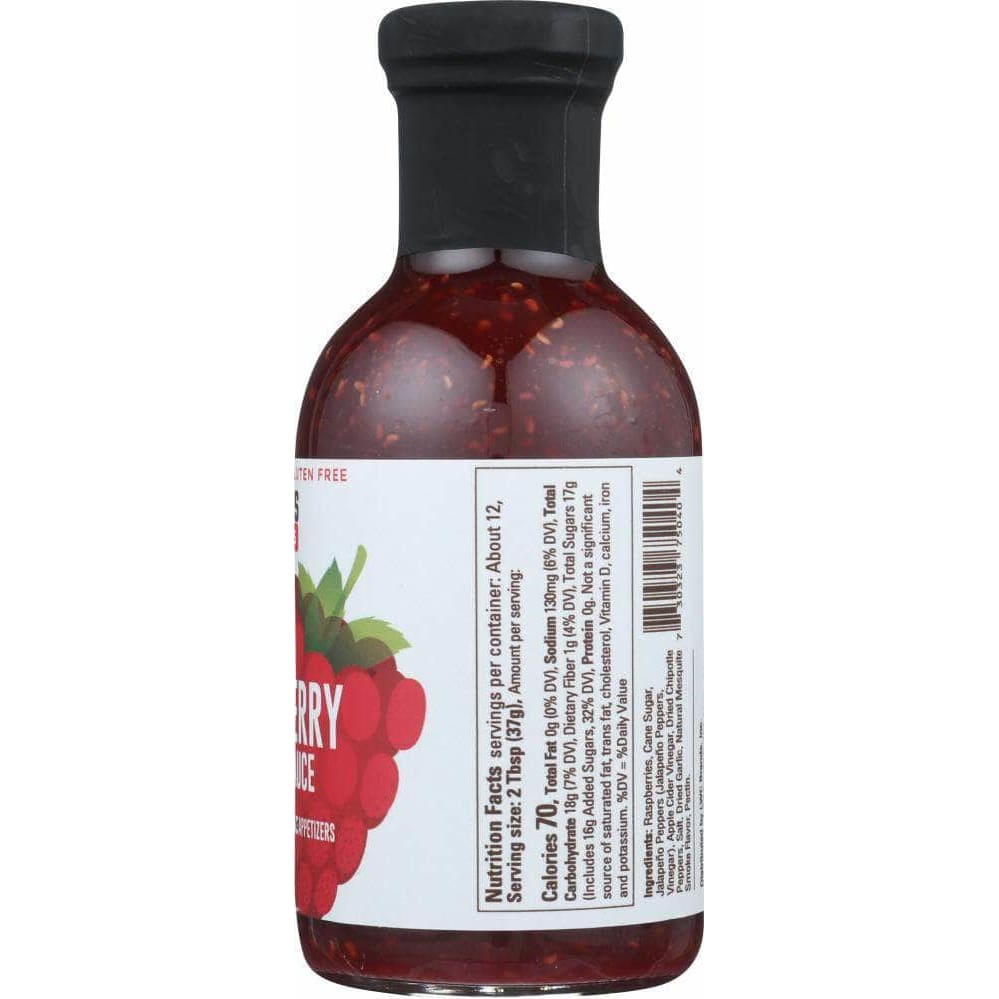 Bronco Bobs Bronco Bobs Sauce Chipotle Raspberry Roasted, 15.75 oz