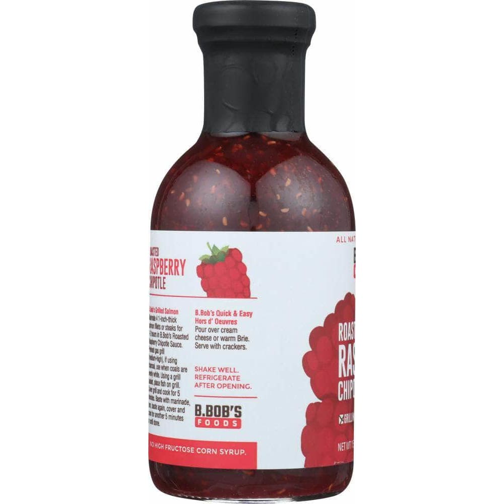 Bronco Bobs Bronco Bobs Sauce Chipotle Raspberry Roasted, 15.75 oz