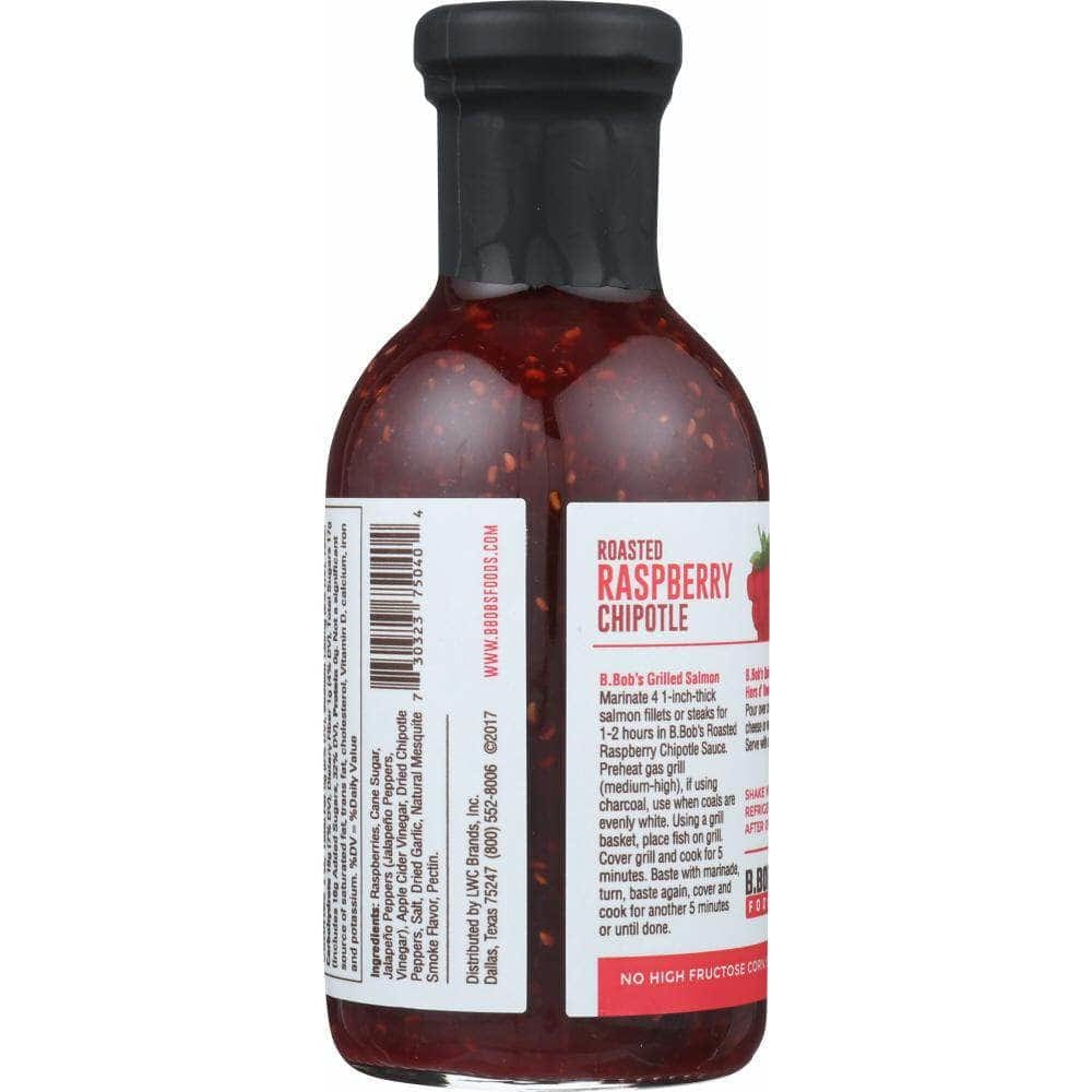 Bronco Bobs Bronco Bobs Sauce Chipotle Raspberry Roasted, 15.75 oz