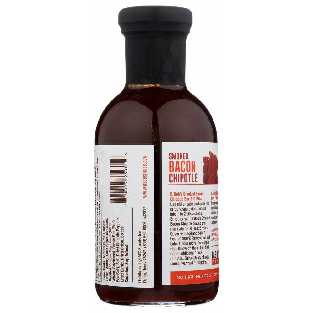 Bronco Bobs Bronco Bobs Sauce Chipotle Smoked Bacon, 15.25 oz