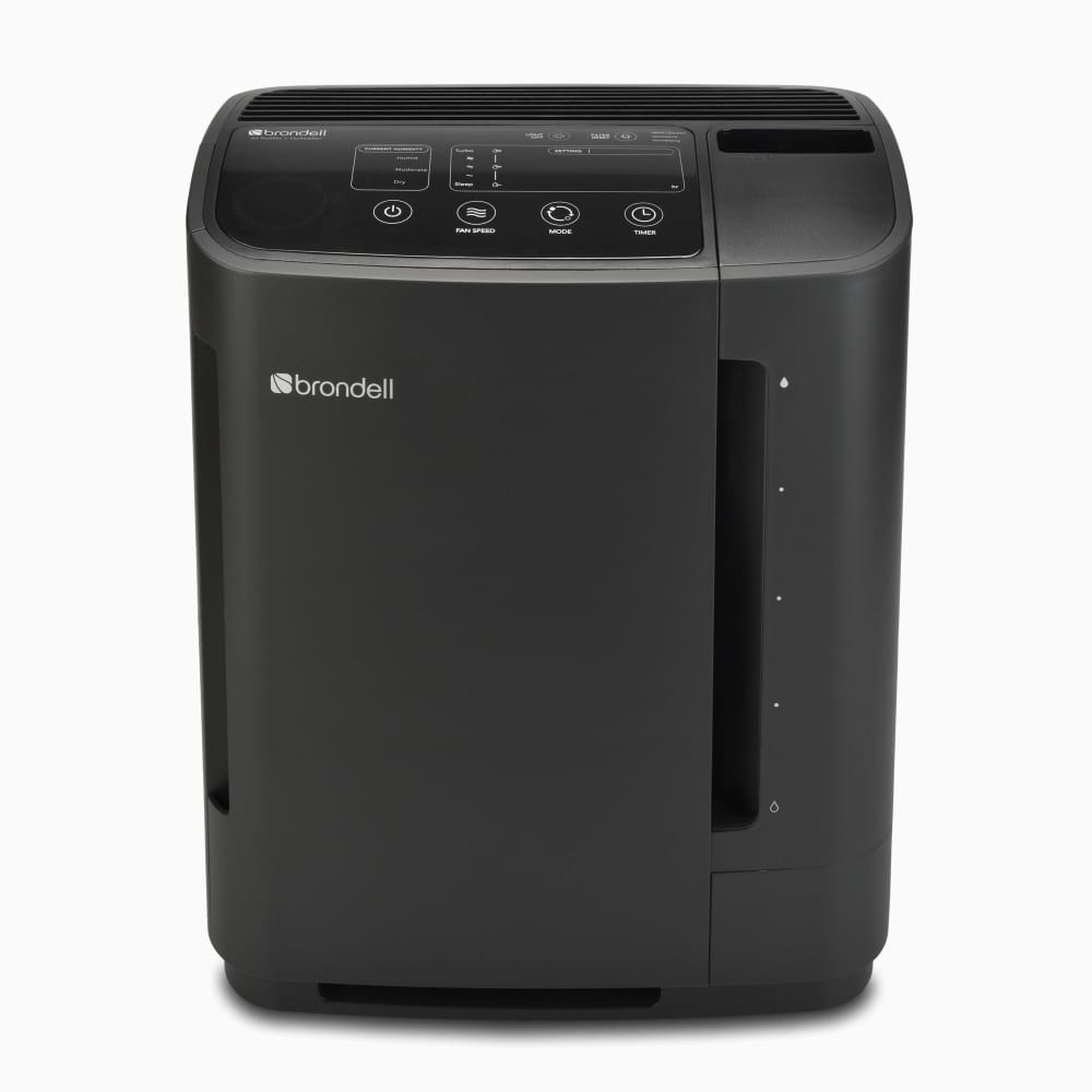 Brondell O2+ Revive Air Purifier and Humidifier- Black - Brondell