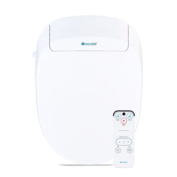 Brondell Swash 300 Bidet Elongated Toilet Seat - White - Brondell